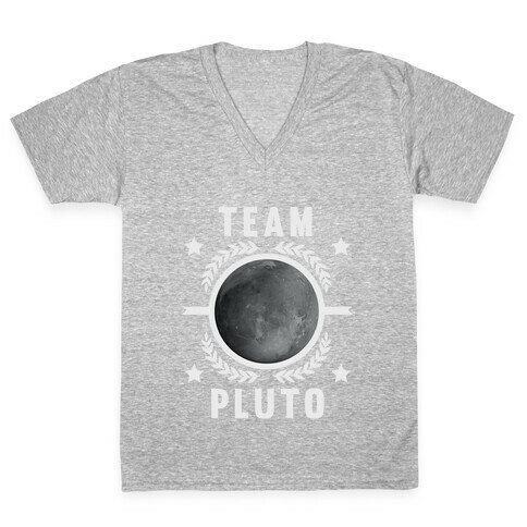 Team Pluto V-Neck Tee Shirt