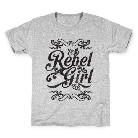 Rebel Girl Kids T-Shirt