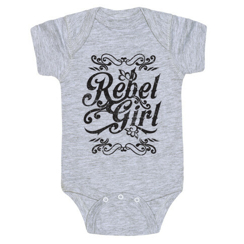 Rebel Girl Baby One-Piece