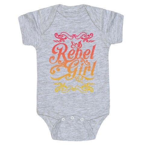 Rebel Girl Baby One-Piece