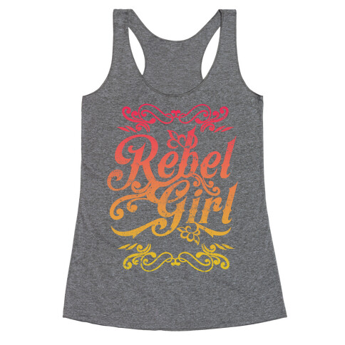 Rebel Girl Racerback Tank Top