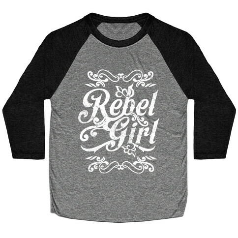 Rebel Girl Baseball Tee