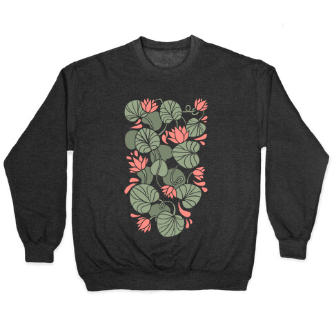 Art Nouveau Water Lilies Pullover