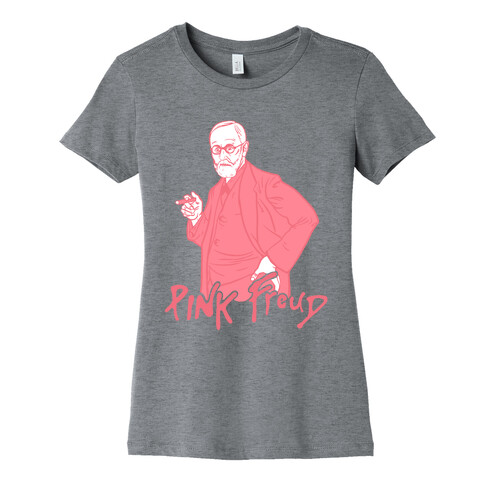 Pink Freud Womens T-Shirt