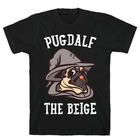 Pugdalf The Beige T-Shirt