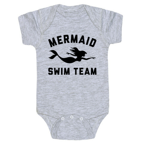 Mermaid Swim Team Baby One-Piece