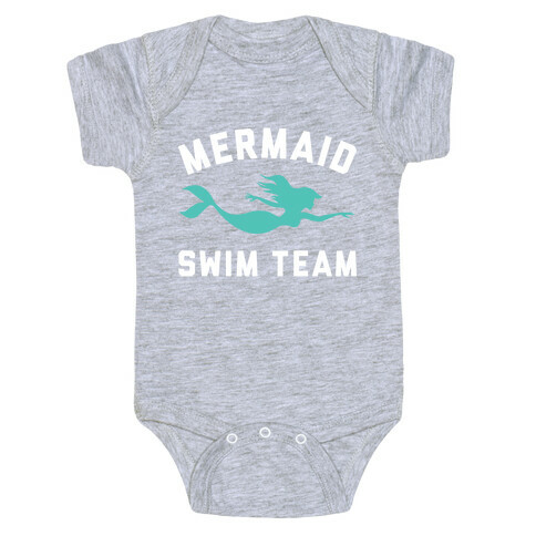 Mermaid Swim Team Baby One-Piece