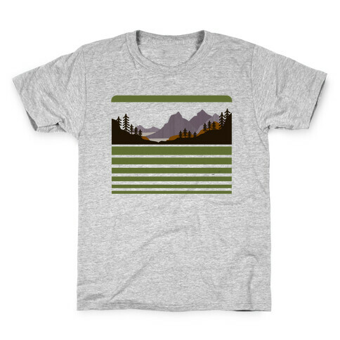 Mountain Landscape Kids T-Shirt