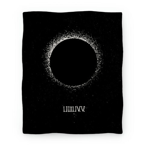 Total Eclipse Countdown Blanket