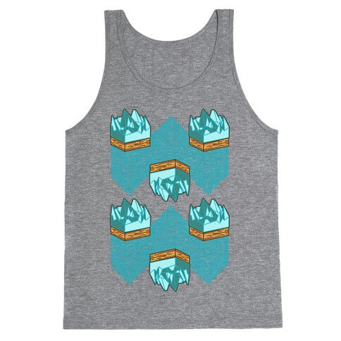 3d Ice Slice Tank Top