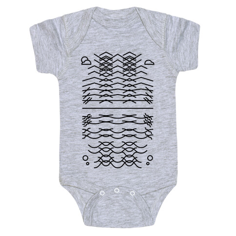 Land And Sea Baby One-Piece