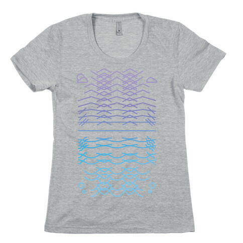 Land And Sea Womens T-Shirt