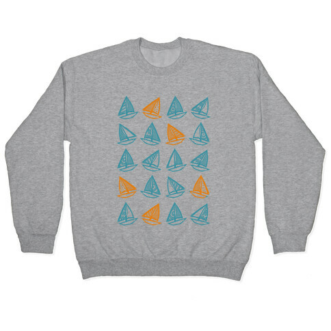 Little Sailboats Pattern Pullover