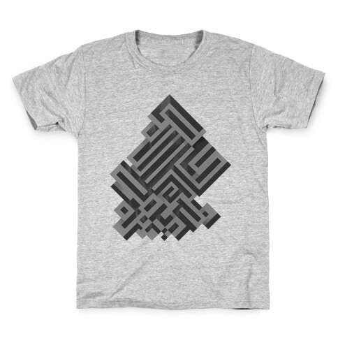 Bismuth Maze Kids T-Shirt