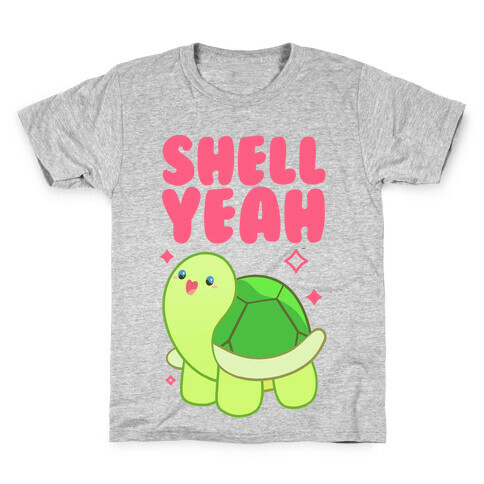 Shell Yeah Cute Turtle Kids T-Shirt