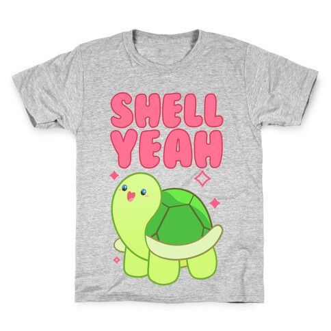 Shell Yeah Cute Turtle Kids T-Shirt