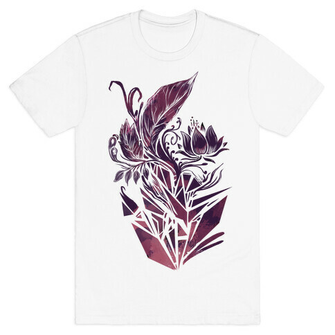 Leaves in Geometry T-Shirt