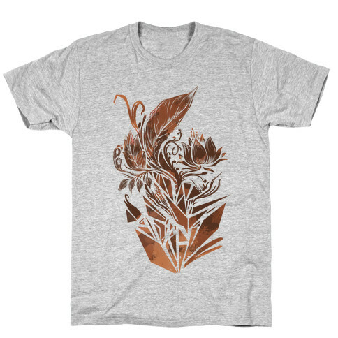 Leaves in Geometry T-Shirt