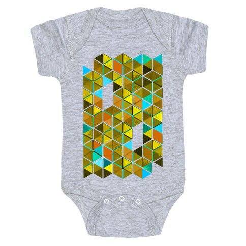 Colorful Tiles Baby One-Piece