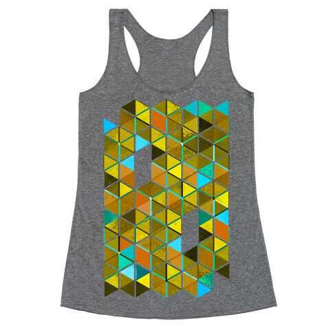 Colorful Tiles Racerback Tank Top