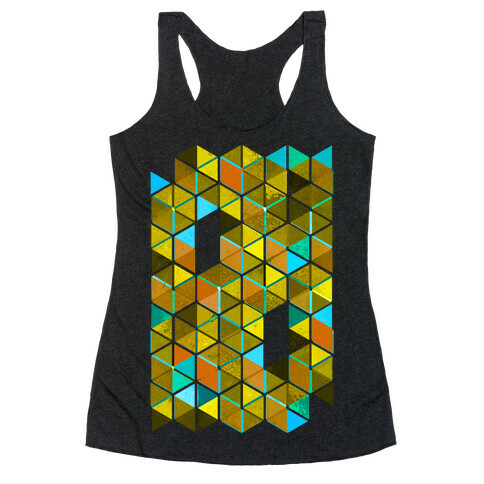 Colorful Tiles Racerback Tank Top