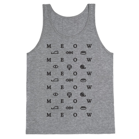 Meow Iconography Tank Top