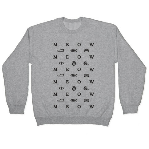 Meow Iconography Pullover