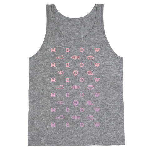 Meow Iconography Tank Top