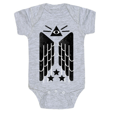 Illuminati Wings Baby One-Piece