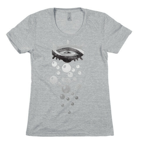 Minimalistic Tears Womens T-Shirt
