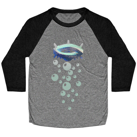 Minimalistic Tears Baseball Tee