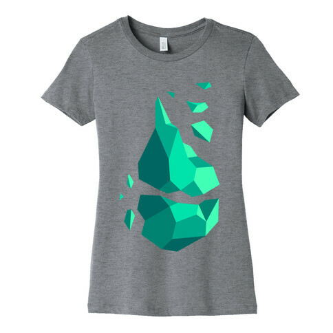 Broken Quartz Mountain Womens T-Shirt