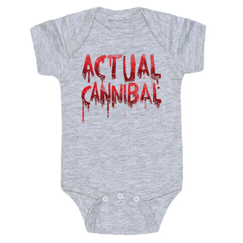 Actual Cannibal Baby One-Piece