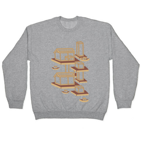 Floating Lantern City Pullover