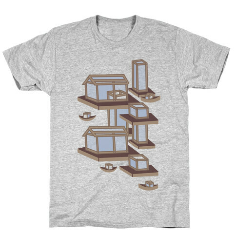 Floating Lantern City T-Shirt