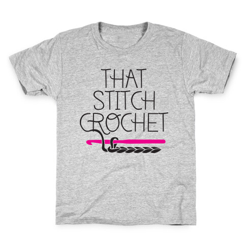 That Stitch Crochet! Kids T-Shirt