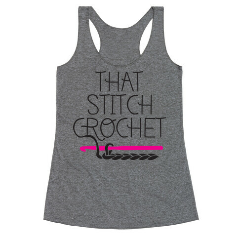 That Stitch Crochet! Racerback Tank Top
