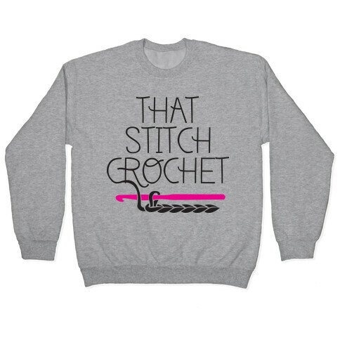 That Stitch Crochet! Pullover