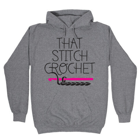 That Stitch Crochet! Hooded Sweatshirt