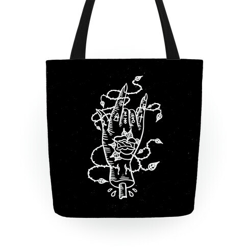 Rock On (Traditional Tattoo) Tote