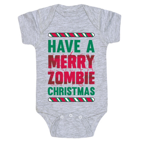 Have A Merry Zombie Christmas Baby One-Piece