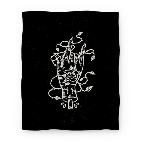 Rock On (Traditional Tattoo) Blanket