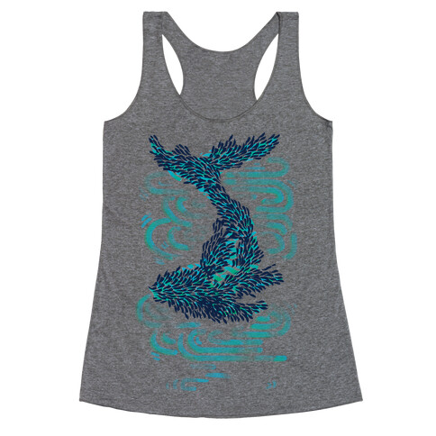 The Whale And The School Racerback Tank Top
