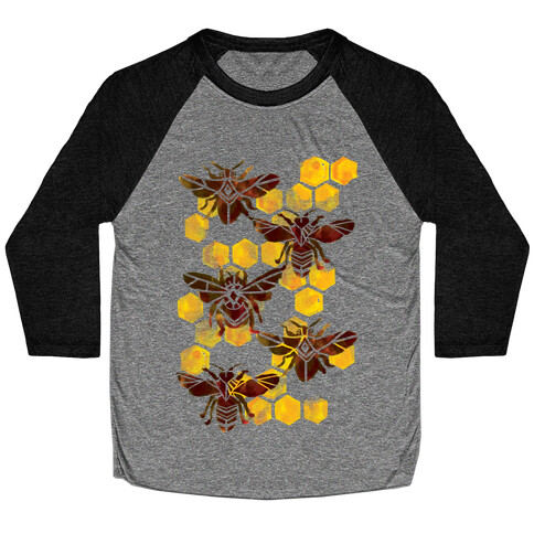 Bee Kingdom Baseball Tee