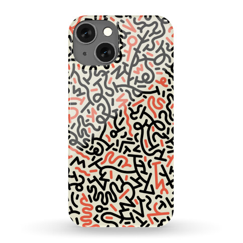 Metro Scribbles Phone Case