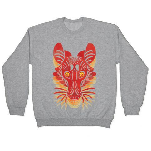 Symmetrical Gilded Fox Pullover