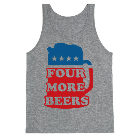 Four More Beerz Tank Top