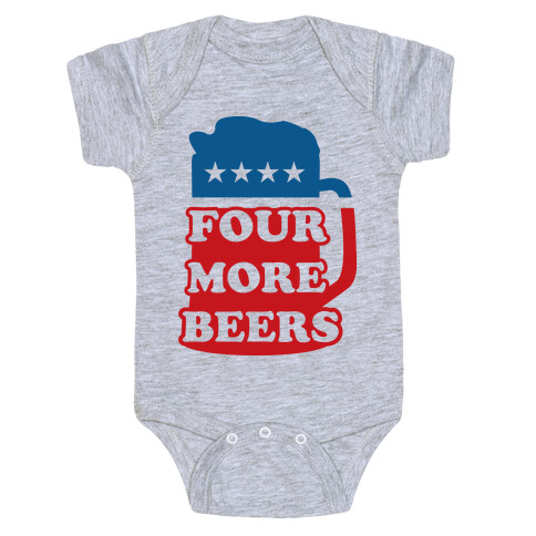 Four More Beerz Baby One-Piece