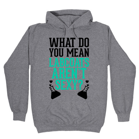 What Do You Mean Labcoats Aren't Sexy? Hooded Sweatshirt
