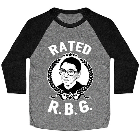 Rated R.B.G. Baseball Tee